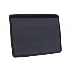 Black and Brown Strip Card Holder with See-Through Pocket | Custom Logo Printing | CH-11