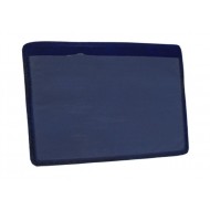 Dark Blue Card Holder with Black Strip | Custom Logo Printing | CH-7