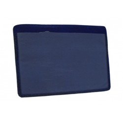 Dark Blue Card Holder with Black Strip | Custom Logo Printing | CH-7