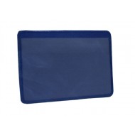 Blue Card Holder with Dark Blue and Beige Strips | Custom Logo Printing | CH-8