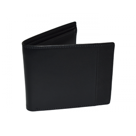 Premium Black Genuine Leather Wallet with Customizable RFID for Bulk Corporate Gifting Premium Black Genuine Leather Wallet with Customizable RFID for Bulk Corporate Gifting