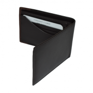 Premium Black Genuine Leather Wallet