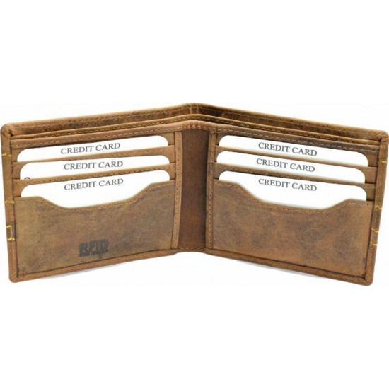 Premium Antique Brown Genuine Leather Wallet for Bulk Corporate Gifting | Customizable Premium Antique Brown Genuine Leather Wallet for Bulk Corporate Gifting | Customizable