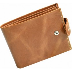 Premium Brown Genuine Leather Wallet for Bulk Corporate Gifting | Customizable