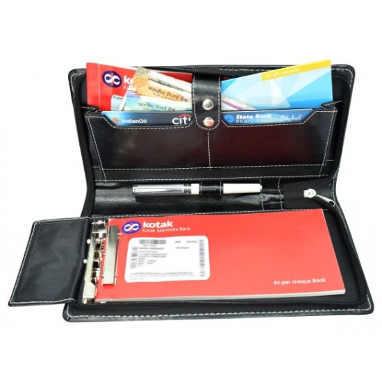 CHEQUE BOOK FOLDER GYCB-501 BLACK CHEQUE BOOK FOLDER GYCB-501 BLACK
