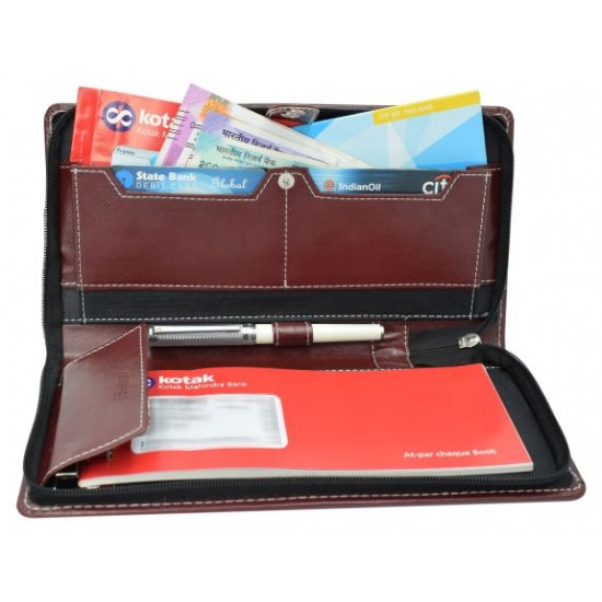 CHEQUE BOOK FOLDER GYCB-501 BROWN CHEQUE BOOK FOLDER GYCB-501 BROWN