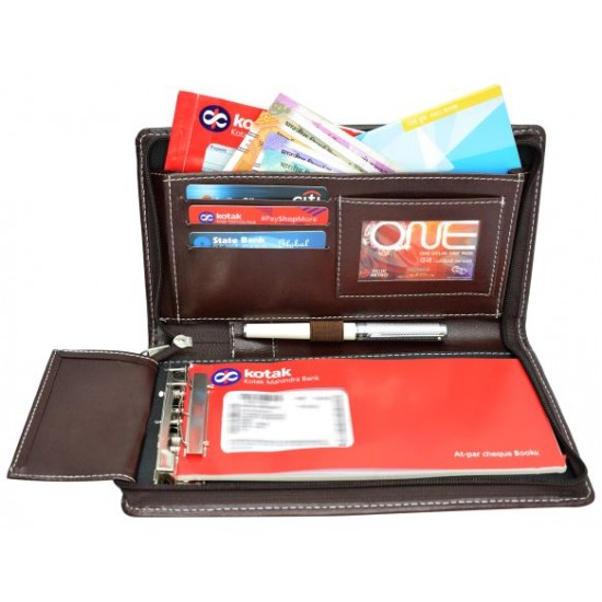 CHEQUE BOOK FOLDER GYCB-502 BROWN CHEQUE BOOK FOLDER GYCB-502 BROWN