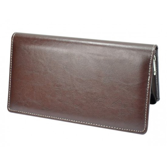 CHEQUE BOOK FOLDER GYCB-502 BROWN CHEQUE BOOK FOLDER GYCB-502 BROWN