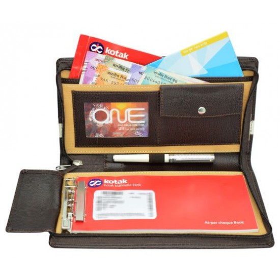 CHEQUE BOOK FOLDER GYCB-503 BROWN CHEQUE BOOK FOLDER GYCB-503 BROWN