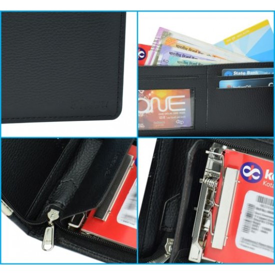 CHEQUE BOOK FOLDER GYCB-504 BLACK CHEQUE BOOK FOLDER GYCB-504 BLACK