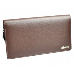 CHEQUE BOOK FOLDER GYCB-506 BROWN