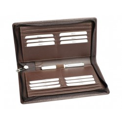 CHEQUE BOOK FOLDER GYCB-506 BROWN